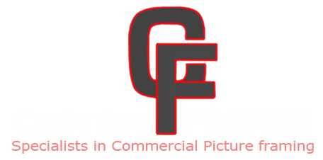 CUSTOM FRAMES  Logo
